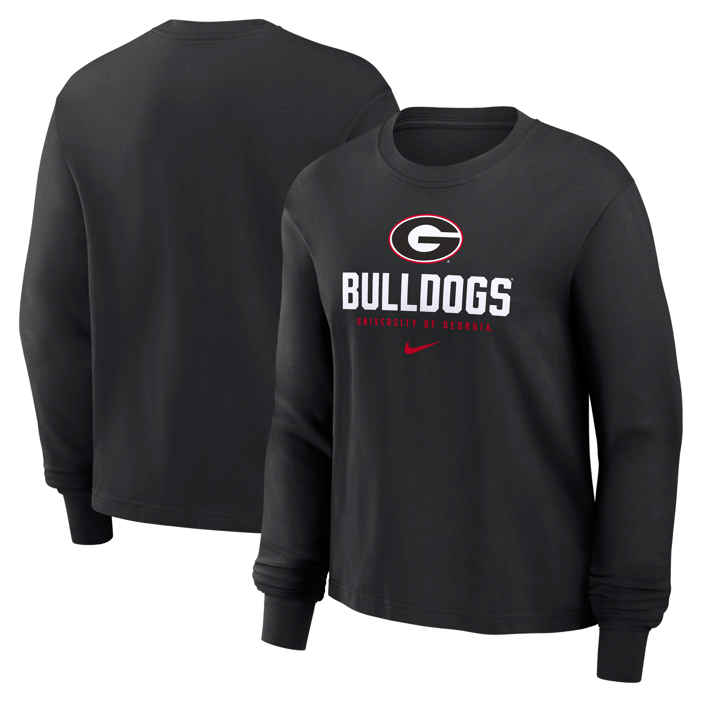 Women's Long Sleeve UGA Boxy Tee