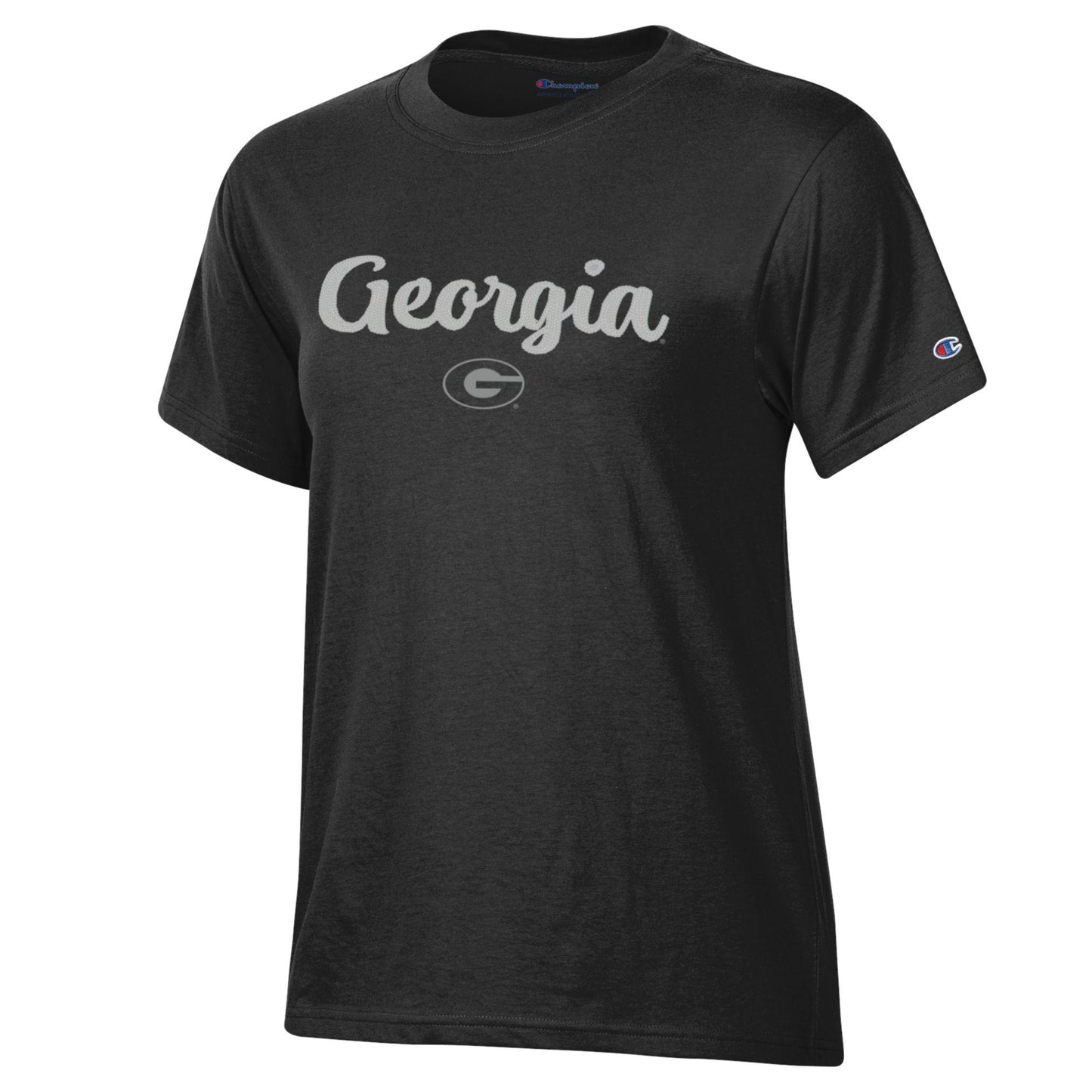 UGA Champion Ladies Sequin Stadium Tee