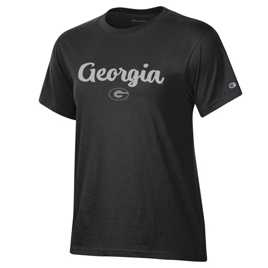 UGA Champion Ladies Sequin Stadium Tee