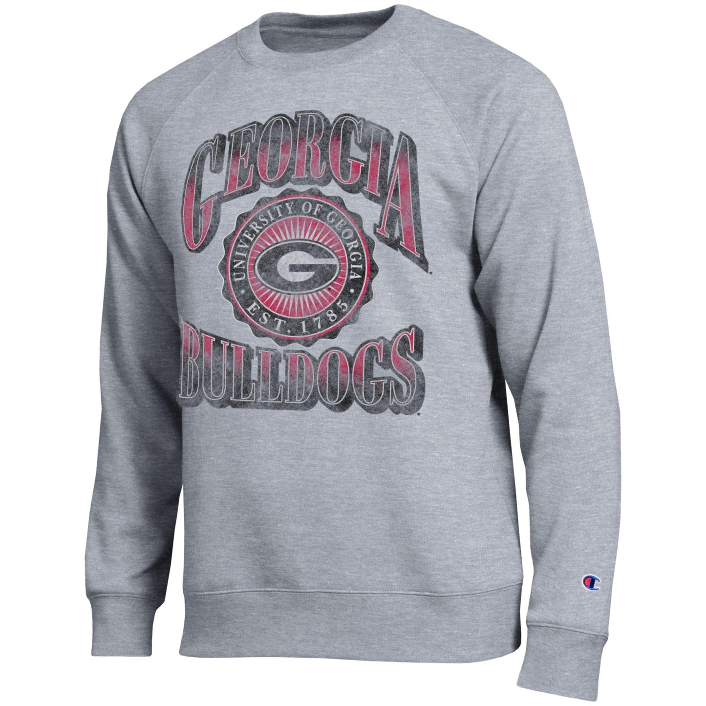 UGA Champion. All Star Fleece Crewneck