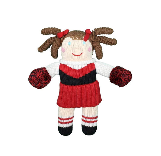 Zubels Plush Cheerleader 7"