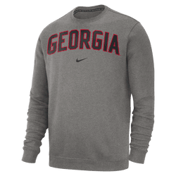 UGA Nike Club Fleece Crew Sweatshirt