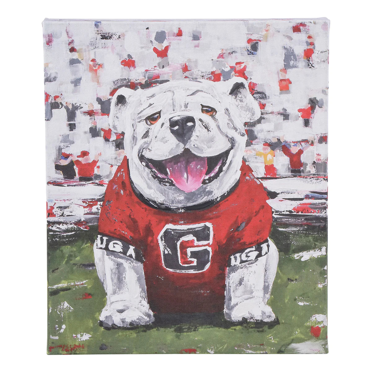 UGA Small Dawg Canvas