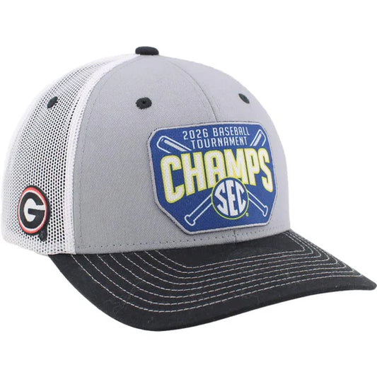 UGA Baseball 2026 SEC Champions Locker Room Cap