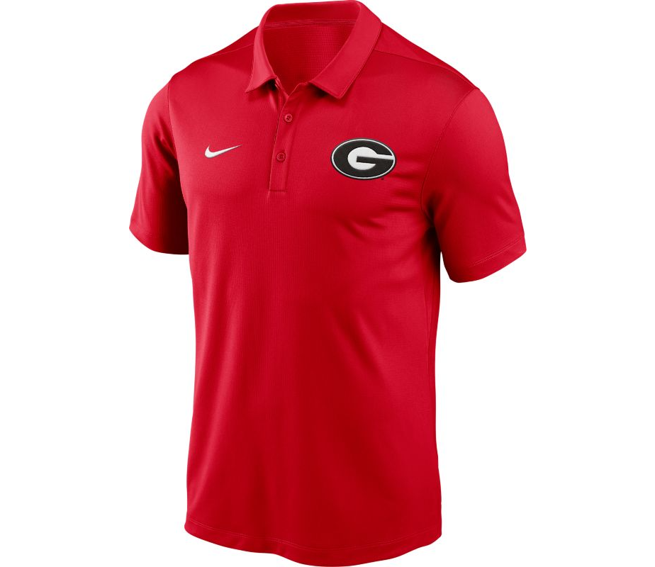 Georgia Nike Primetime Franchise Performance Polo