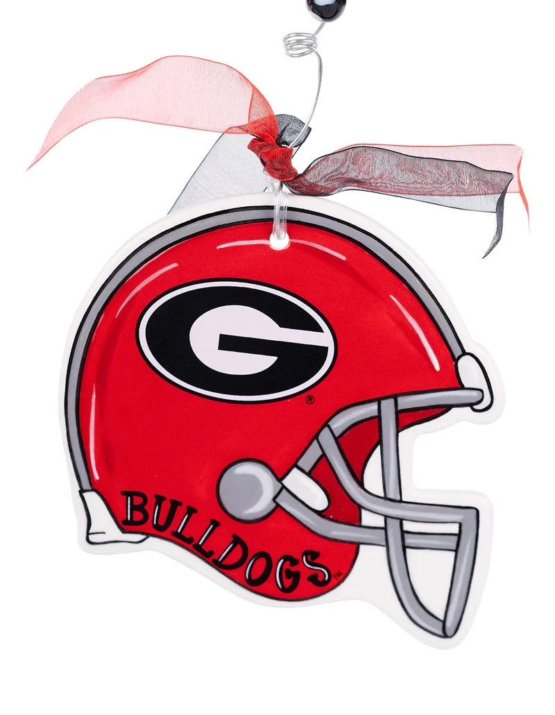 Georgia Helmet Flat Ornament