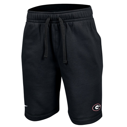 UGA Nike Youth Fleece Shorts