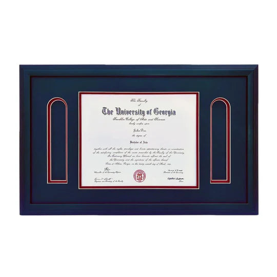 University of Georgia Double Tassel Diploma Frame