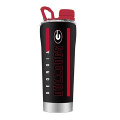 Georgia Bulldog Shaker screw top tumbler