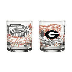 UGA scotch glass