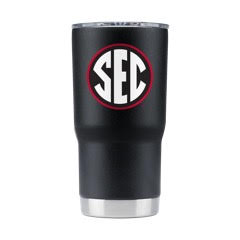Black Georgia/SEC Tumbler