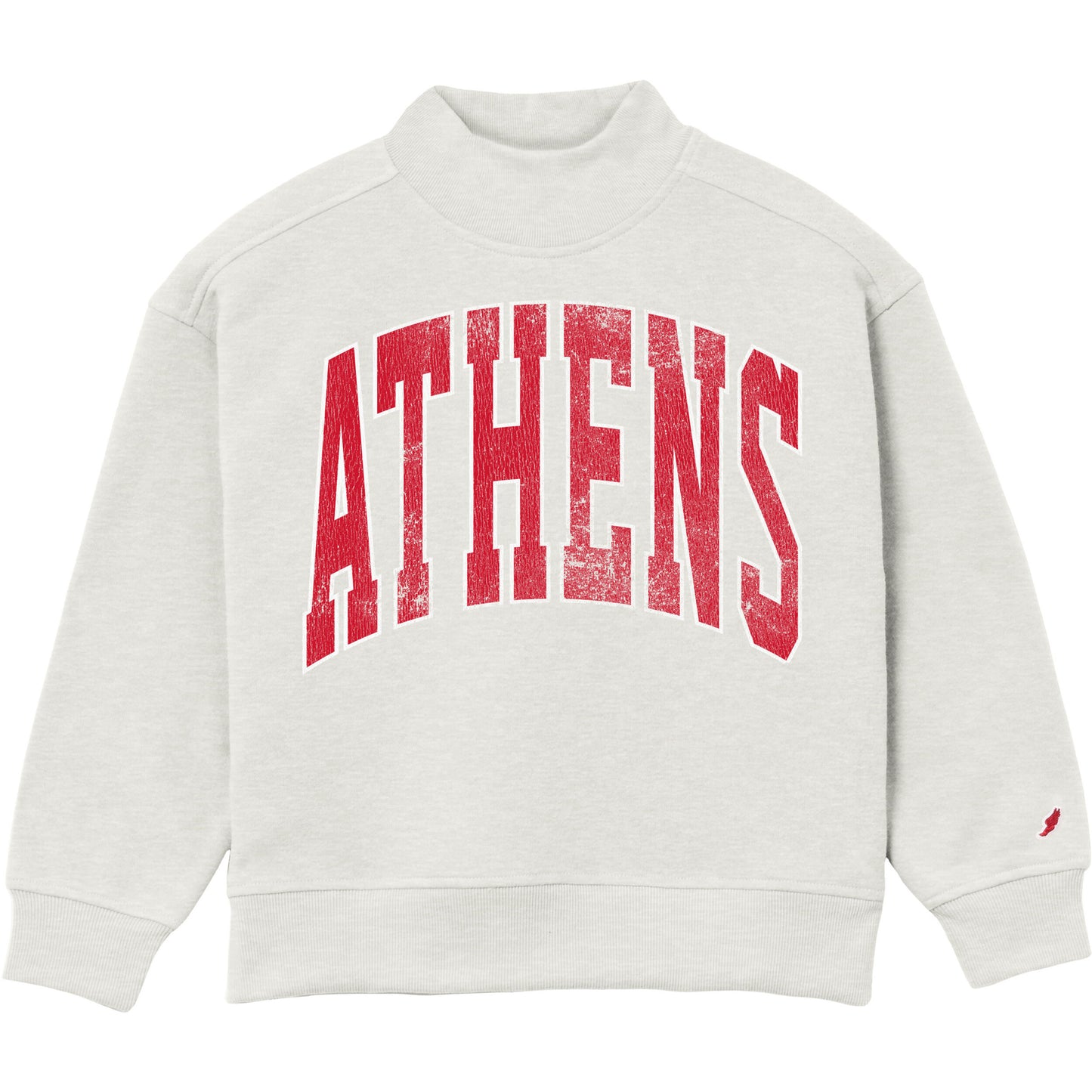 Youth Athens Mock Neck Sweatshirt