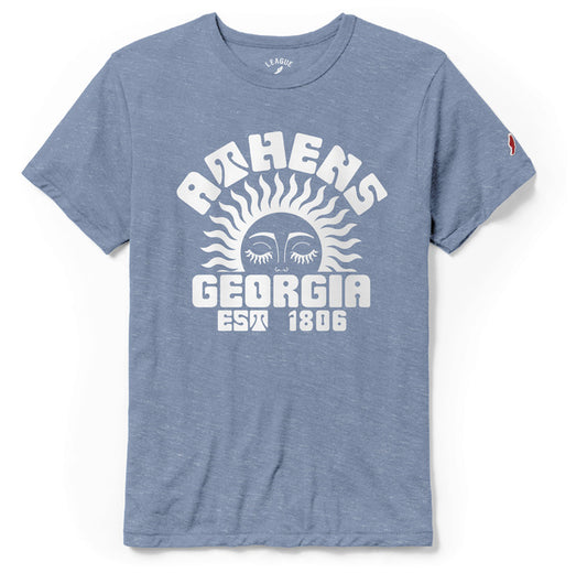 Blue Athens Sun T-Shirt
