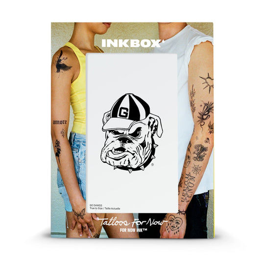 UGA Inkbox Old Bulldog Tattoo
