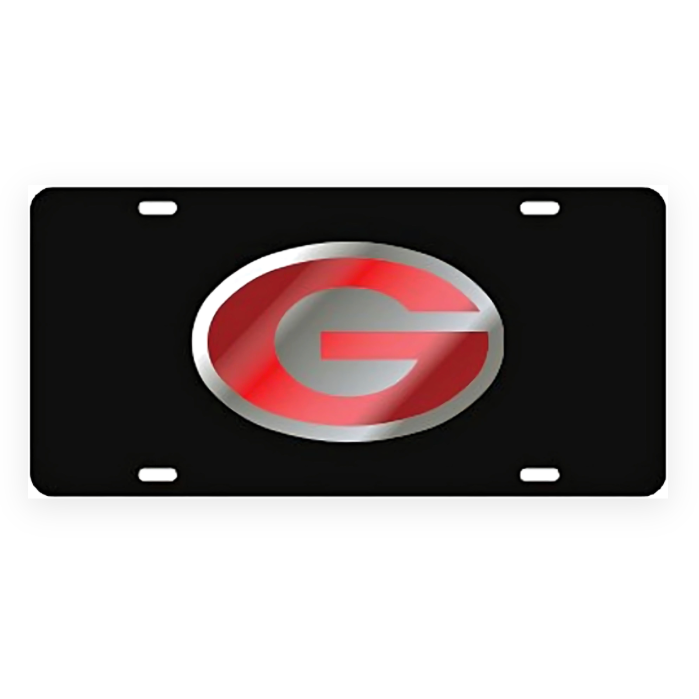 UGA Power G Car Tag