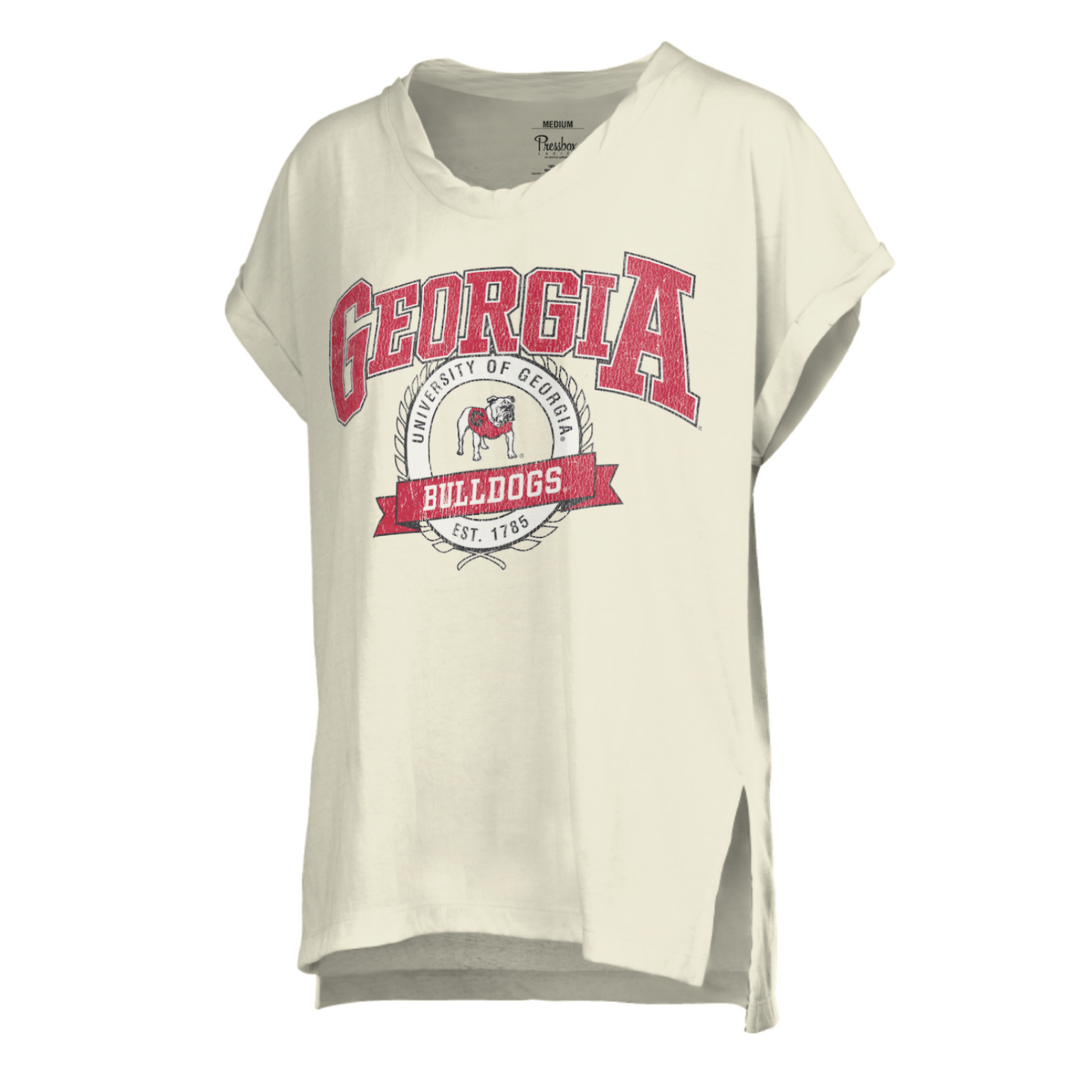 UGA Ladies Gilbralter Rope Neck Top