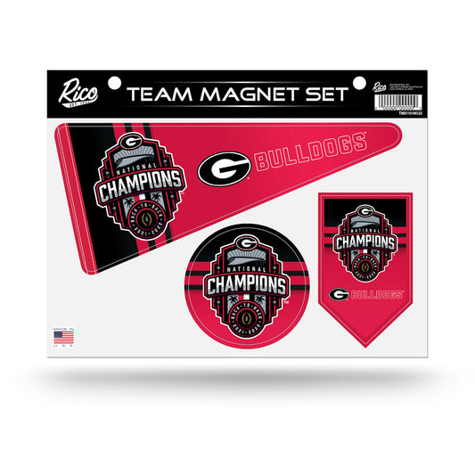 UGA 2022 National Champions Team Magnet Set