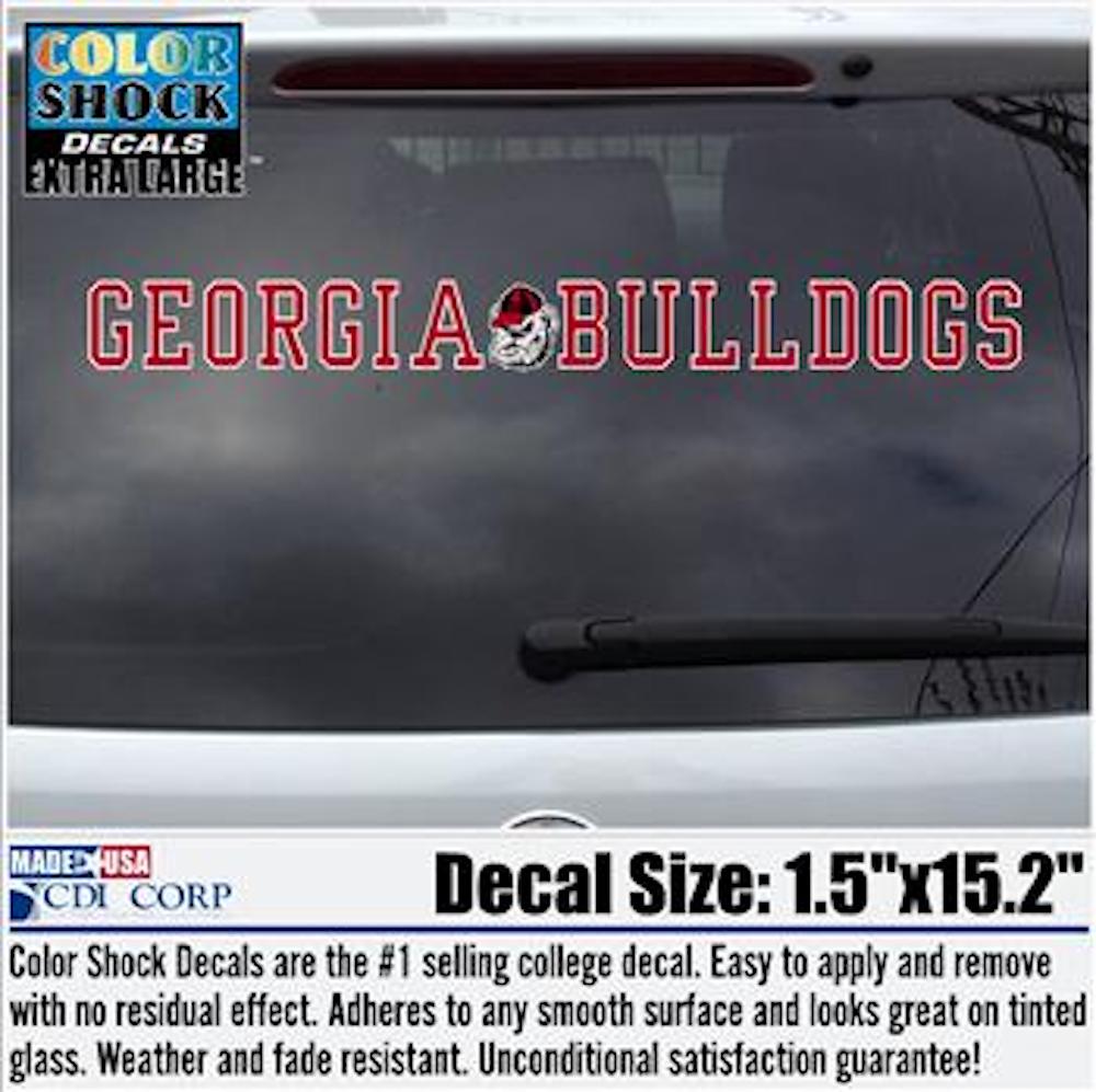 UGA Georgia Bulldogs Decal
