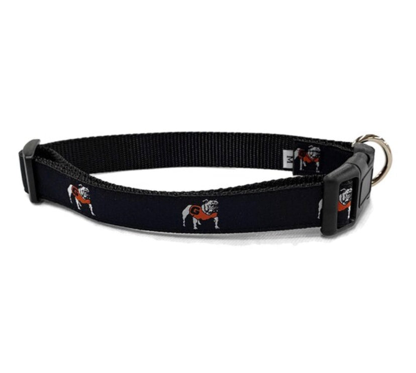 Pink uga hotsell dog collar