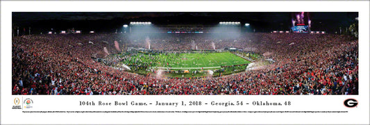 UGA Rose Bowl Unframed Panorama