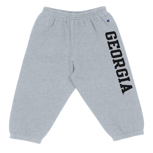 UGA Champion Toddler Grey Sweatpants