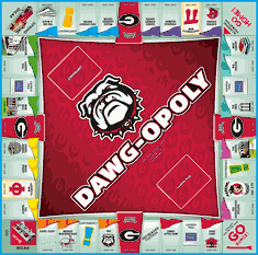 UGA Dawgopoly Board Game